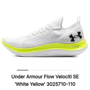 Good condition mens size 12 Under Armour Flow Velociti SE.